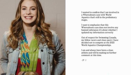 开云体育-未按规定申报行踪!奥运冠军退出游泳世锦赛,恐面临长期禁赛