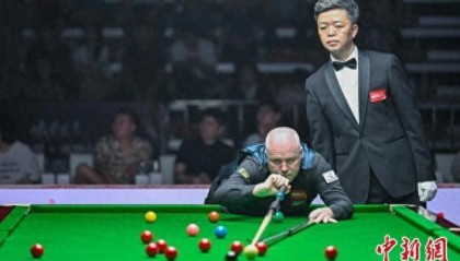 CBSA斯诺克巨星邀请赛:肖国栋5比2胜约翰·希金斯