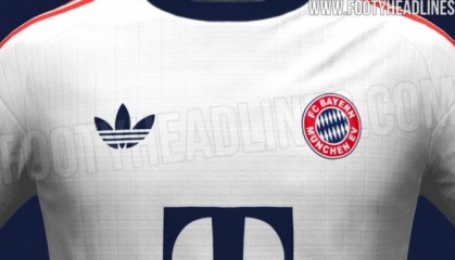 开云体育-近年最佳客场球衣！拜仁26-27赛季客场球衣谍照：复古风设计理念