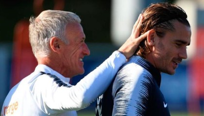 开云大陆-德尚致敬格列兹曼：他是丰碑，是我的最爱